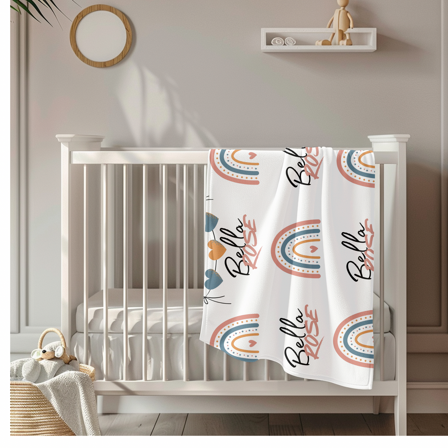Custom Basic Baby Blanket