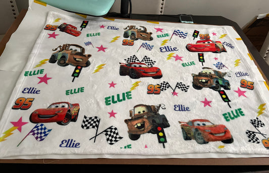 Custom Free Form Baby Blanket