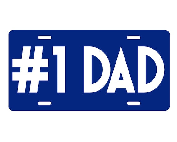 Father’s Day License Plate