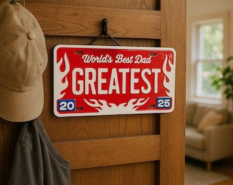 Father’s Day License Plate