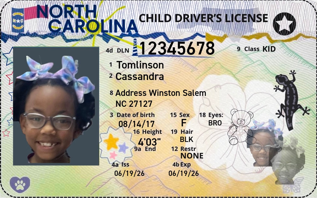 Pretend License for children