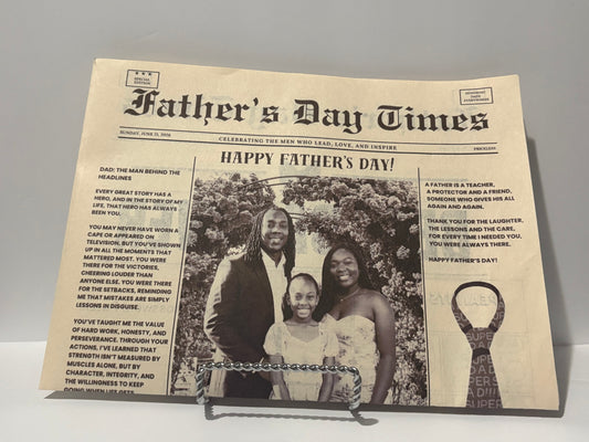 Father’s Day Newspaper