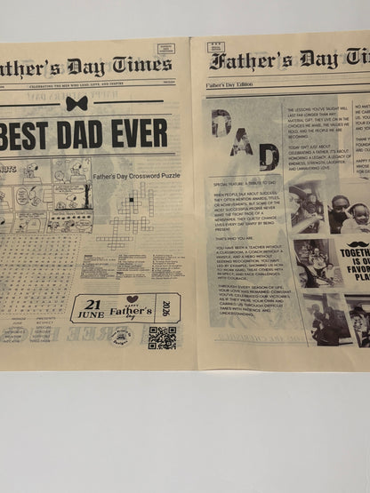 Father’s Day Newspaper