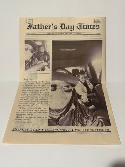 Father’s Day Newspaper