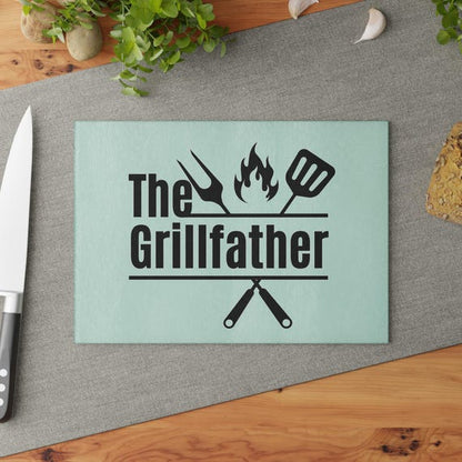 Father’s Day Glass Cutting Board