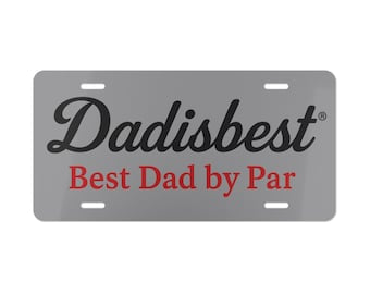 Father’s Day License Plate