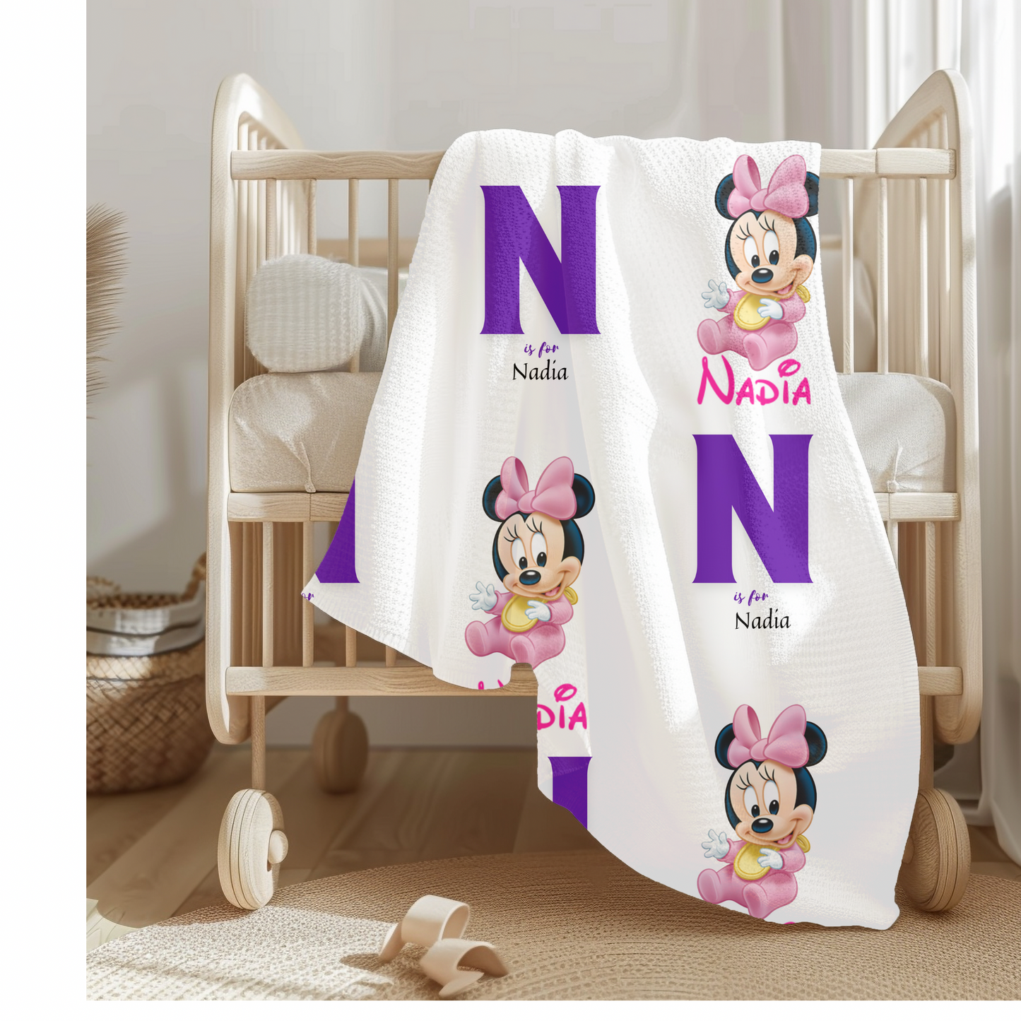 Custom Basic Baby Blanket