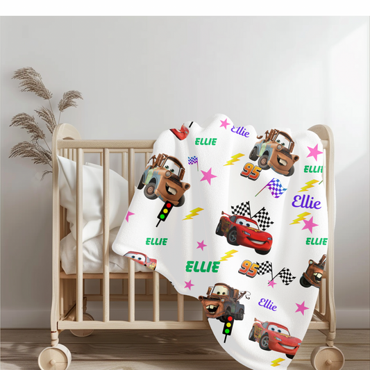 Custom Free Form Baby Blanket