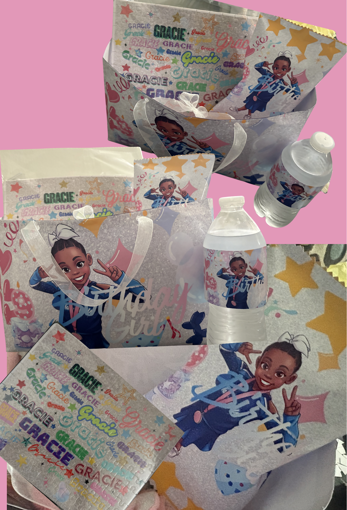 Filled Birthday Bag