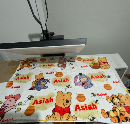 Custom Free Form Baby Blanket